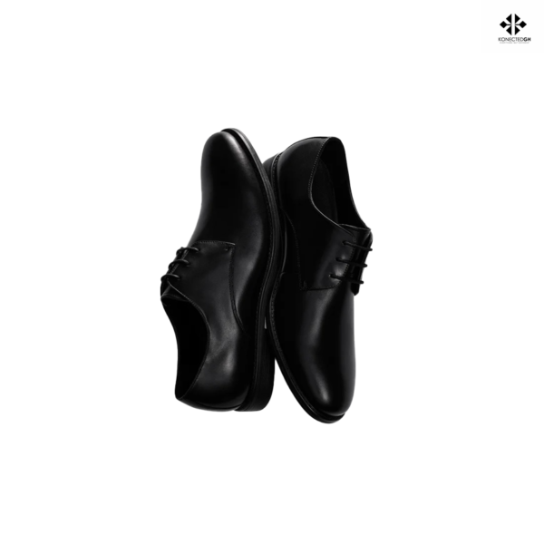 The Black Tux Black Leather Shoe