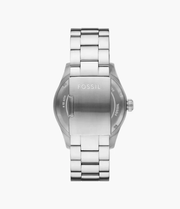 Fossil Defender Solar-Powered Stainless Steel Watch