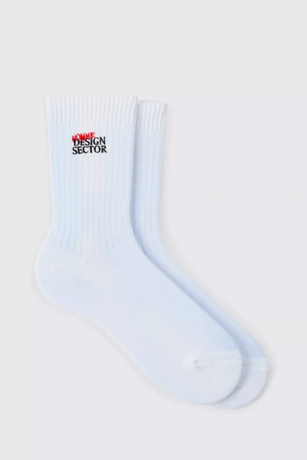 Ofcl Man Embroided Socks