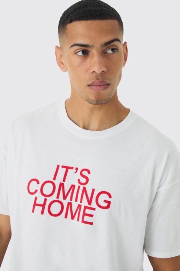 Oversized It's Coming on England T-Shirt